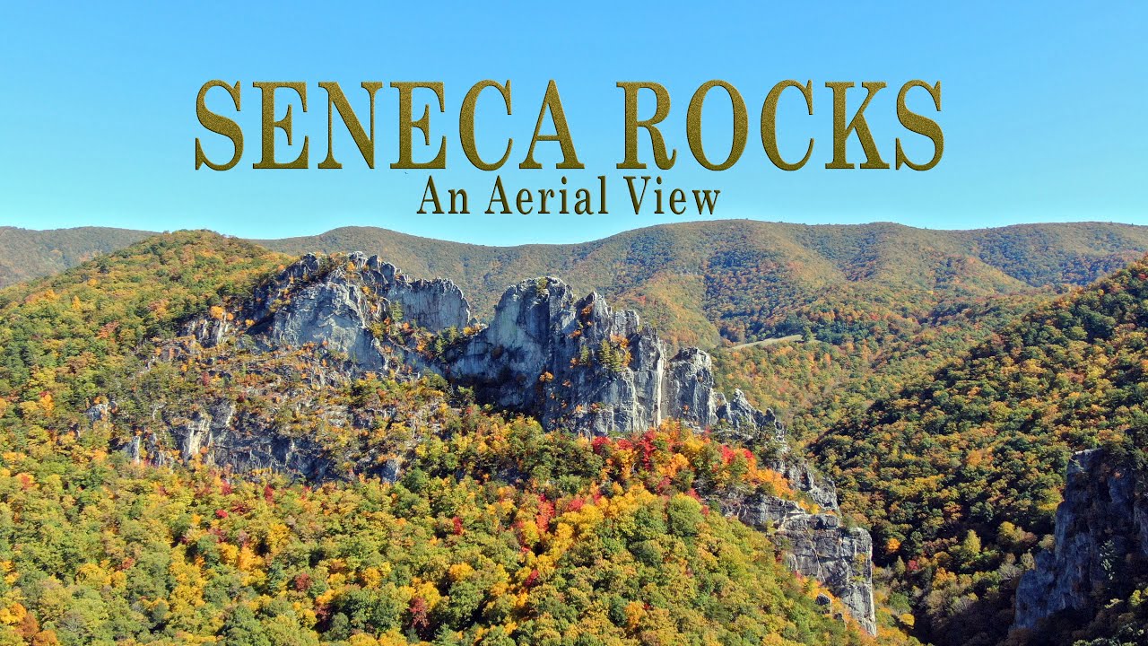 Seneca Rocks, West Virginia, an Aerial Perspective