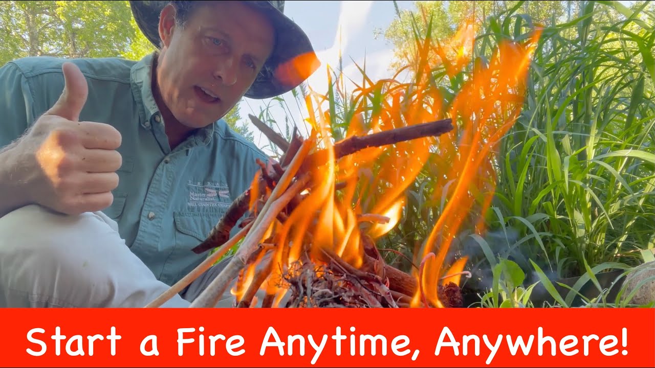 🔥 How to Start & Maintain a Fire Under Any Conditions