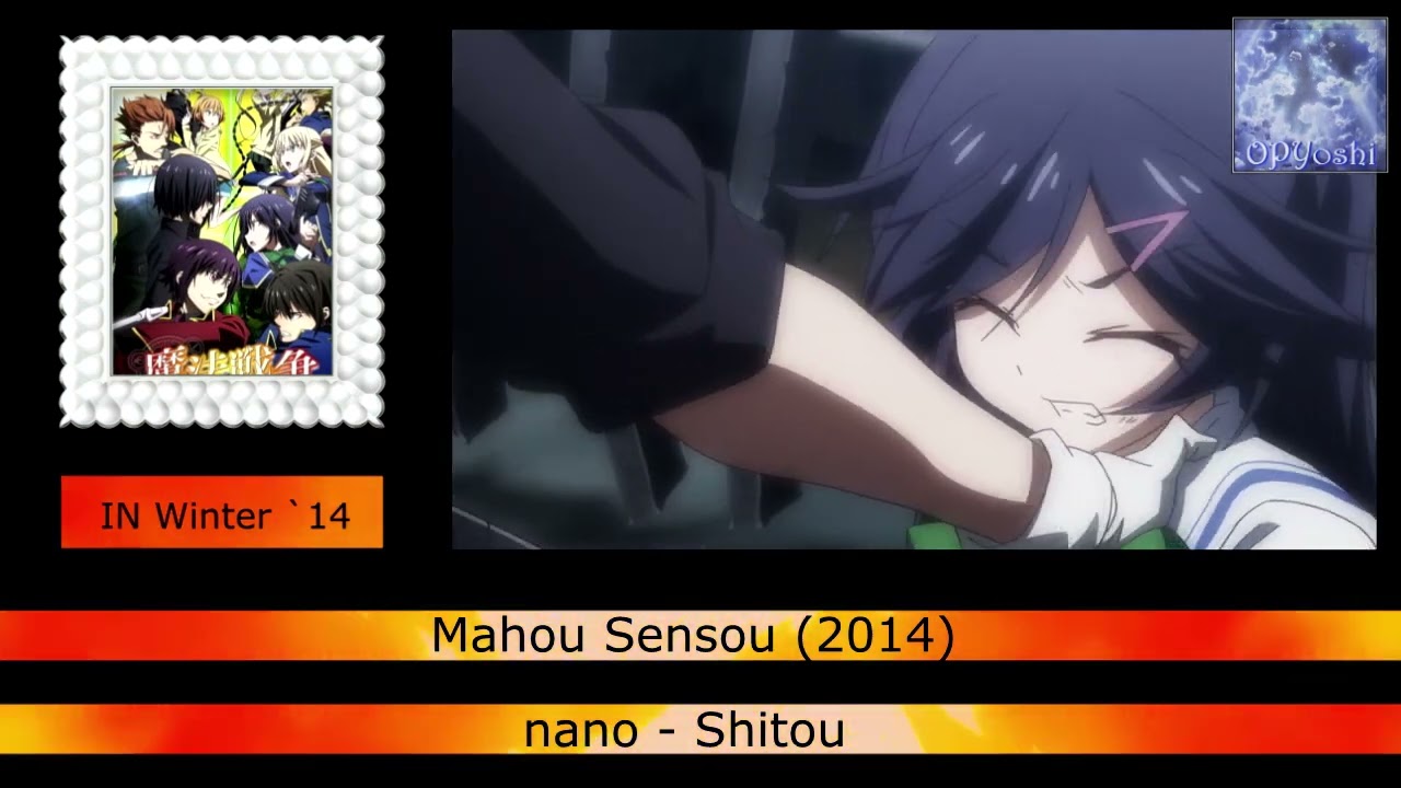 Every Anime Song by nano (2012 - 2024)