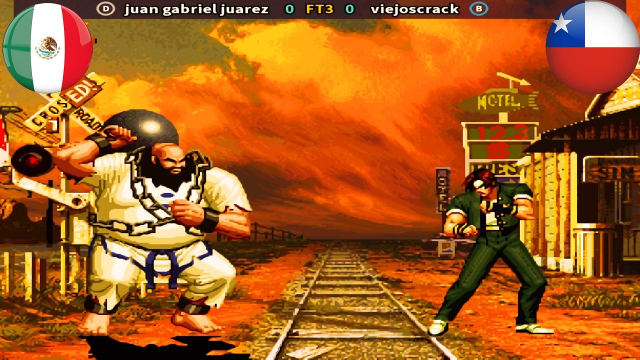 KOF 96 -  juan gabriel juarez VS Viejoscra