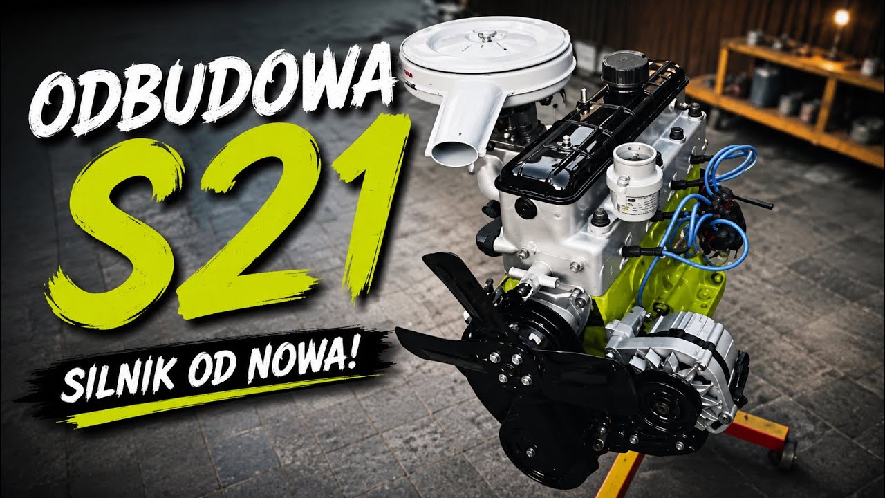GAZ 69 RENOWACJA | ODBUDOWA  | CZ.2 SKŁADAMY SILNIK S21