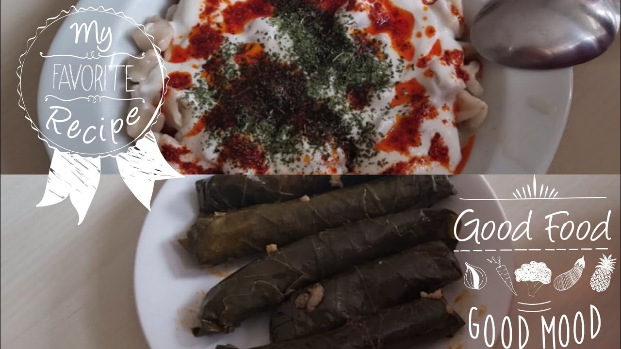 MUKBANG ASMR | Mantı & Sarma