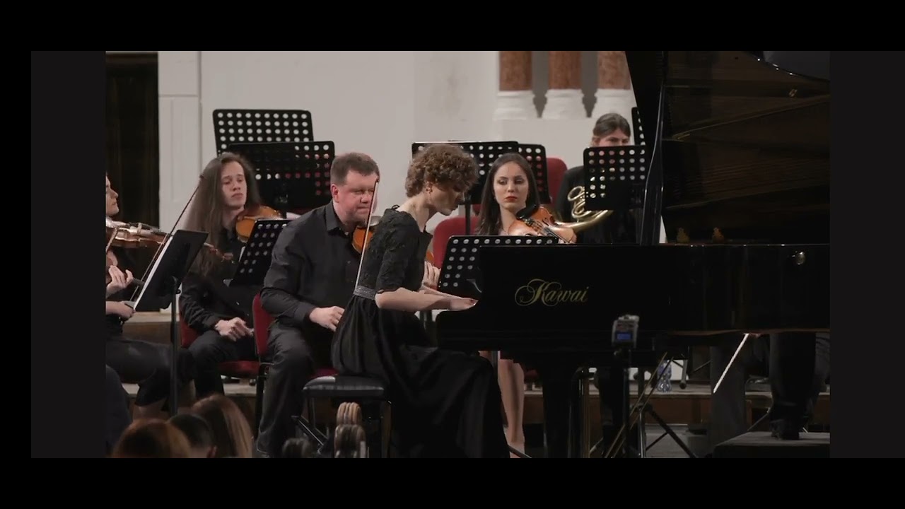 Mozart: Piano Concerto No. 12 in A major K. 414, I Movement (Anja Riđešić i Camerata Novi Sad)
