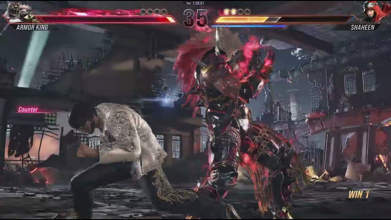 ARMOR KING vs SHAHEEN Intense Tekken 8 Ranked Match 