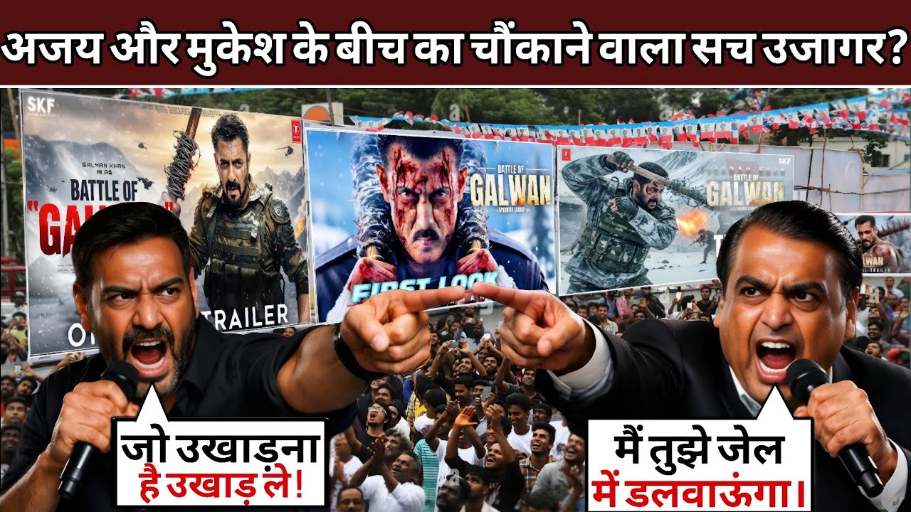 Jab Ek Film Ban Gayi Taqat Ki Jung Galwan Controversy Explained | battle of galwan movie new update|