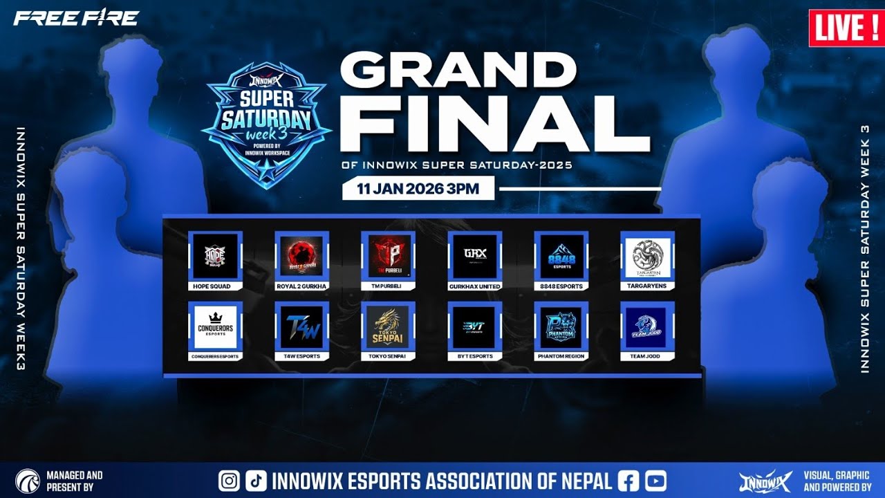 [🔴LIVE] GRAND FINALE OF INNOWIX SUPER SATURDAY || NON PROFITABLE ORGANIZATION
