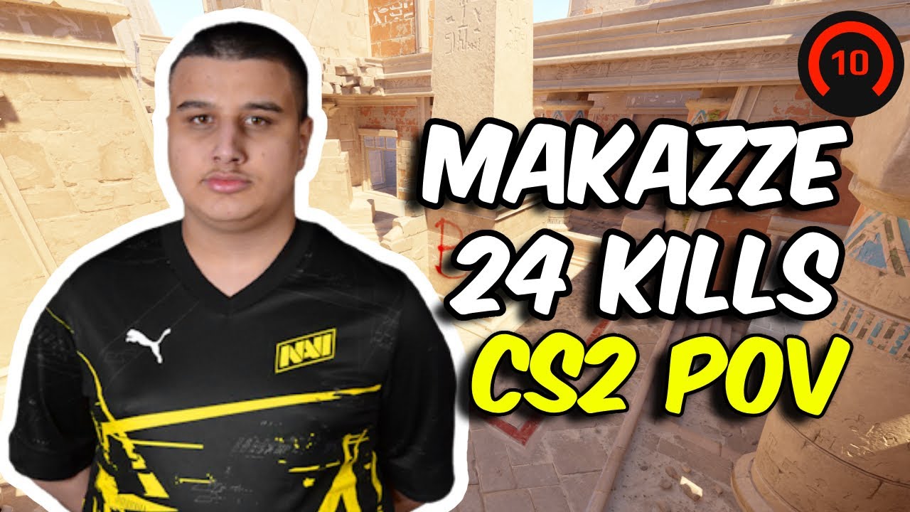 makazze 24 Kills (Anubis) FACEIT Aug 18, 2024 | CS2 POV