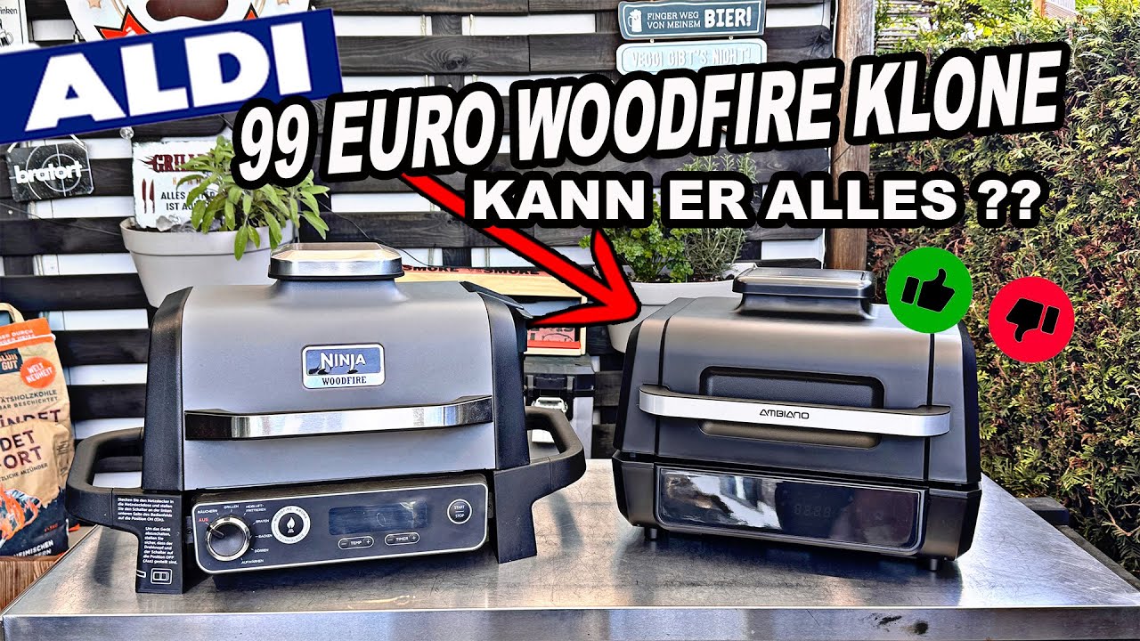 Aldi 99 Euro Woodfire Klone kann der was ?? | The BBQ BEAR