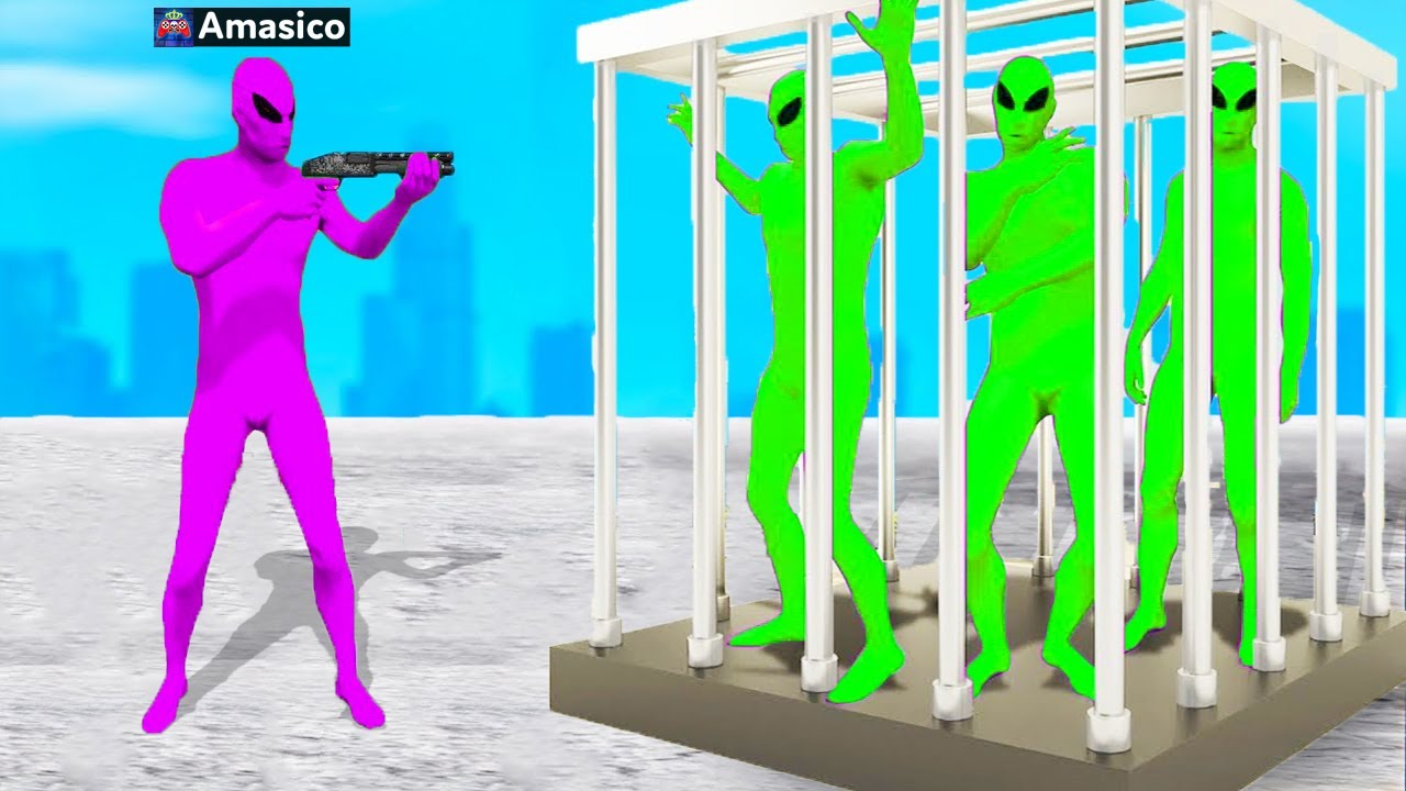 VERDE vs MOV RAZBOIUL BANDELOR in GTA 5!