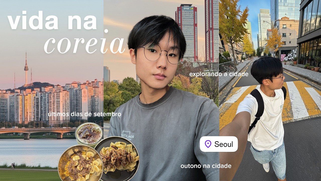 outono na coreia | primeiros dias de outubro, exploring the city, busy uni life &  tempo com amigos