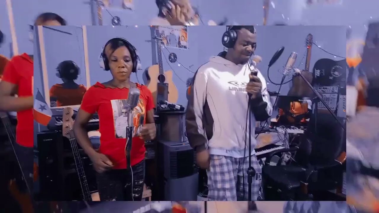 Njangwain studio session by Busta P