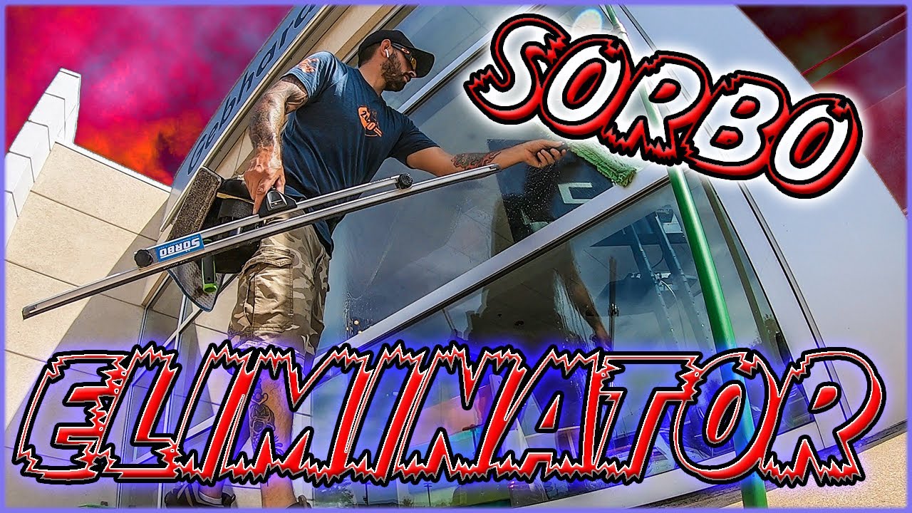 CLEANING WINDOWS WITH SORBO 48