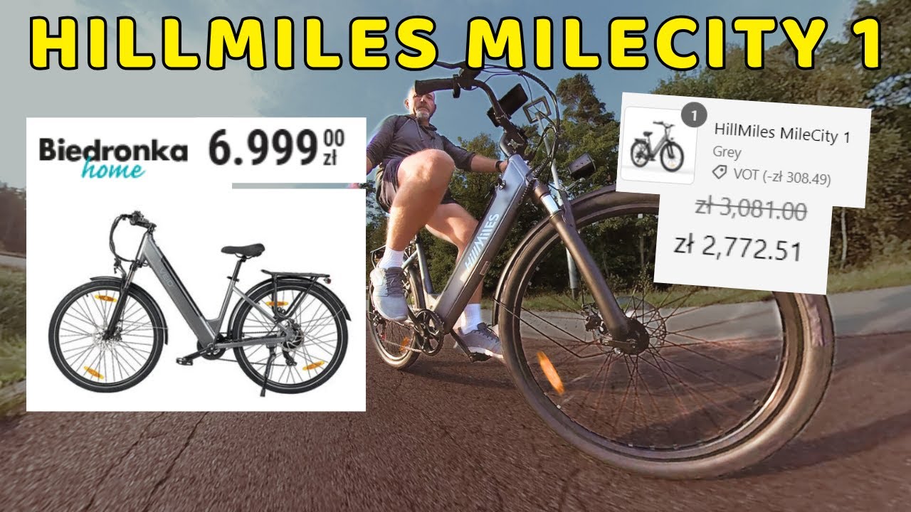 W Biedronce chcą za niego 7 tysięcy złotych ! Hillmiles MileCity 1 - zdjęcie blokady i pomiar V/Max