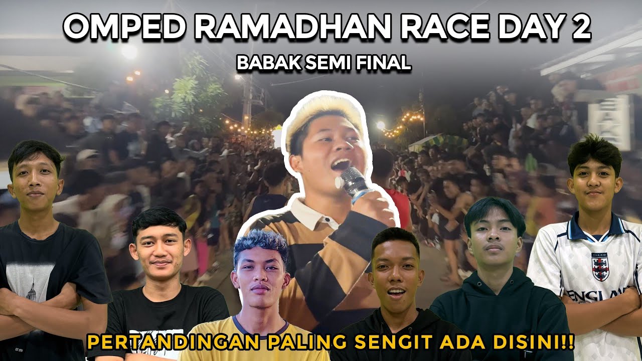 LOMBA BALAP LARI (BABAK SEMI FINAL)⁉️INI PERTANDINGAN SENGIT