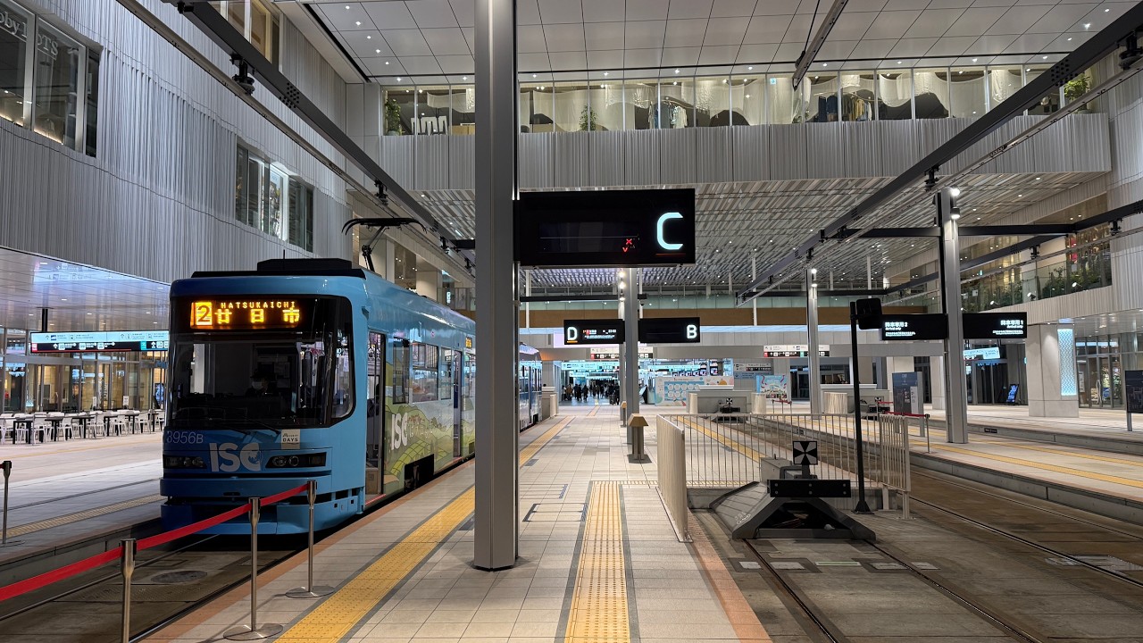 広島電鉄路面電車【特別編】広島駅最終電車