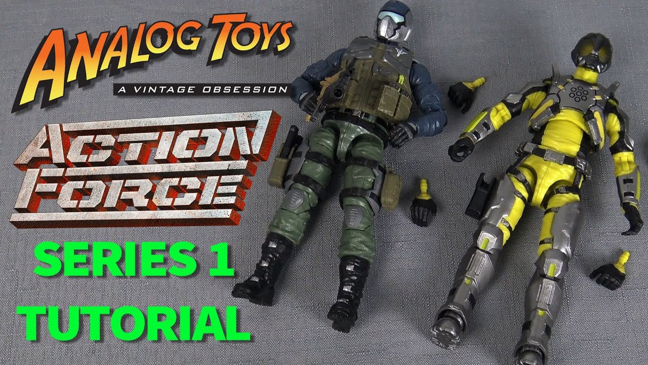 Valaverse Action Force Tutorial for Series 1 Figures