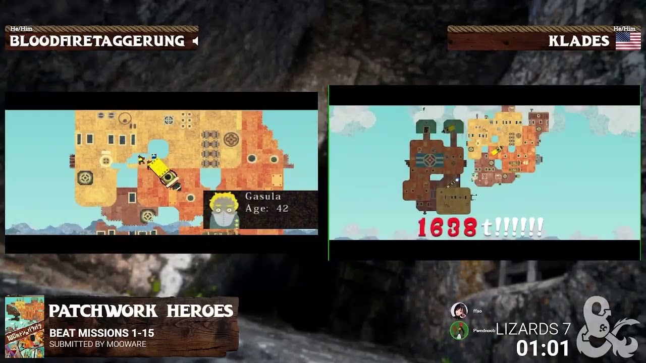 Mystery Tournament 19 Lizards 7: BloodfireTaggerung vs Klades