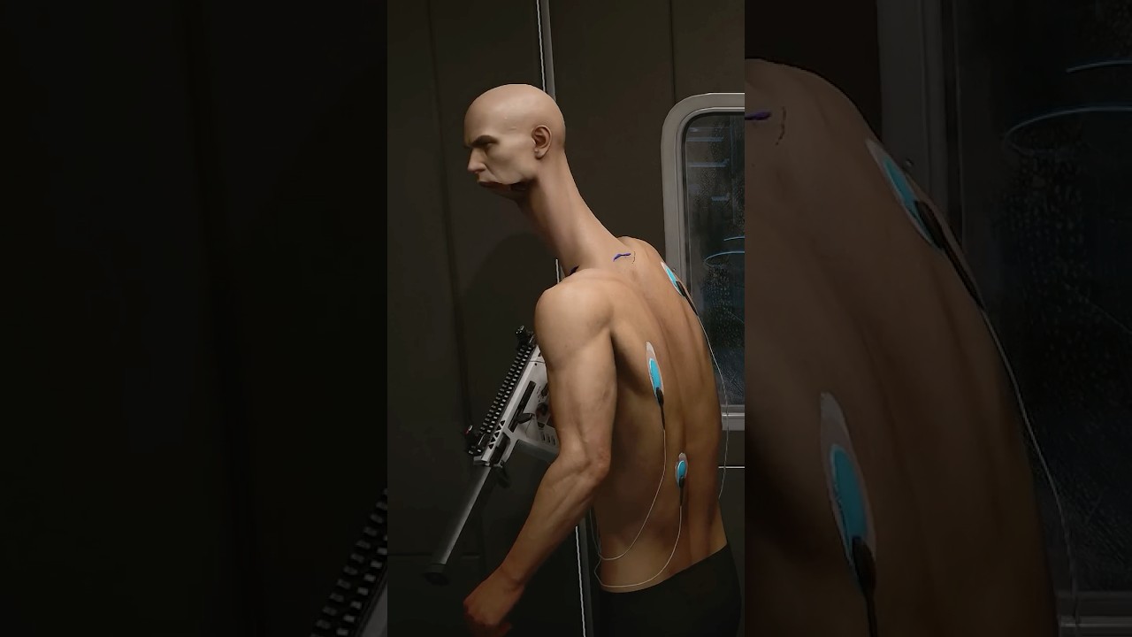 The Glitch That Makes Agent 47 A Monster #hitman3 #glitch #aspecticor #funny #gaming  #gamingshorts