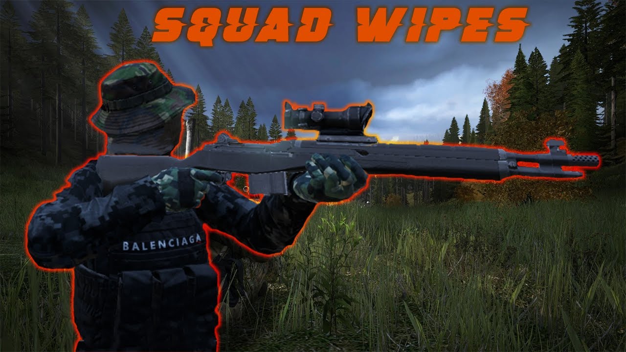 SQUAD WIPES! Fighting a Toxic Group + M1A Socom Kills DayZ
