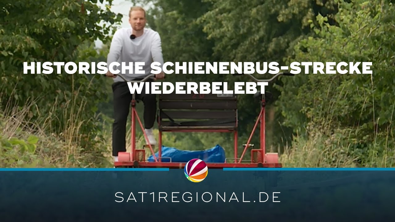 Historische Schienenbus-Strecke durch die Holsteinische Schweiz wiederbelebt