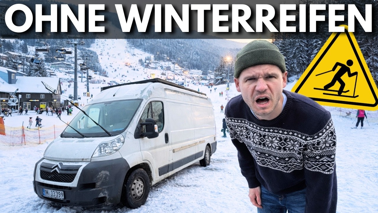 Plötzlich im Skigebiet: Tschechien Roadtrip am Limit