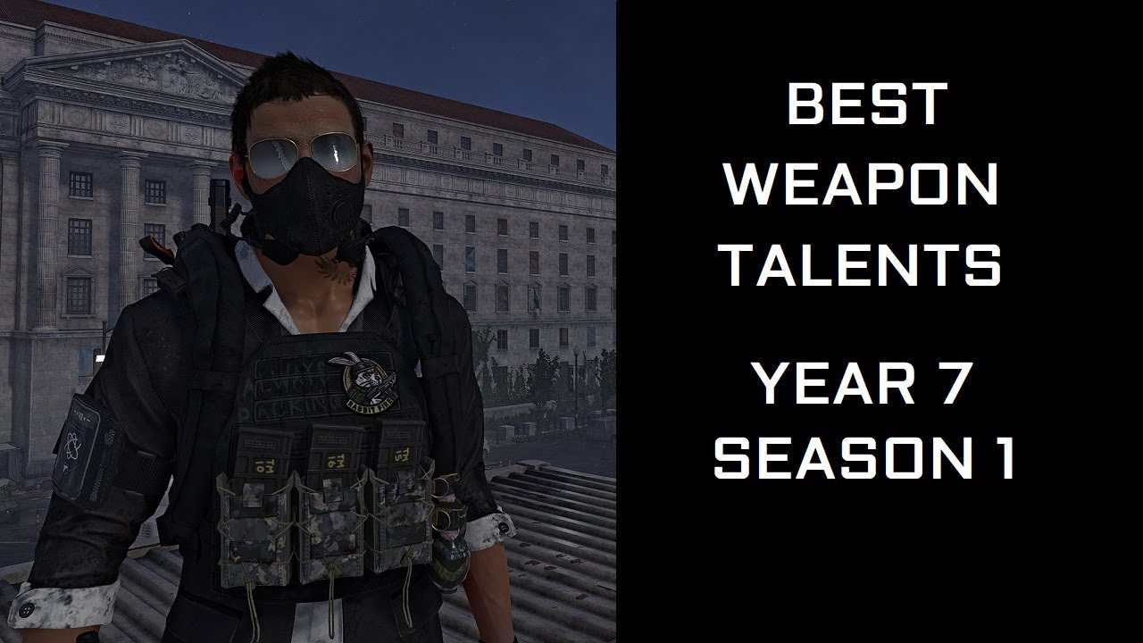 BEST WEAPON TALENTS For BATTLE FOR BROOKLYN |The Division 2| Build Guide