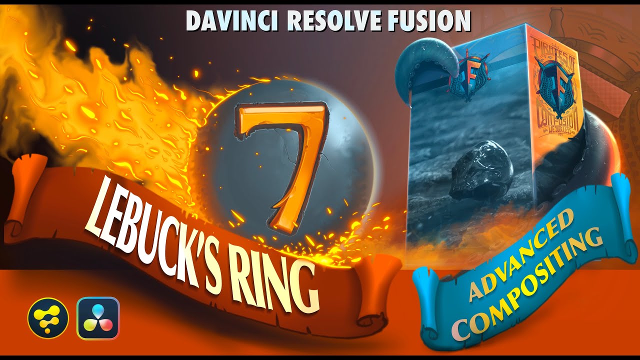 DavinciResolve Fusion | E 07 - Skull Shadowing, THIS simple stupid trick every comper should know