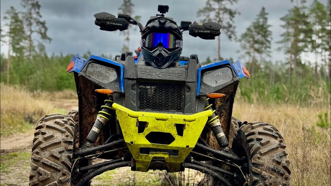 Polaris Scrambler XP 1000 S on 10 km long enduro track