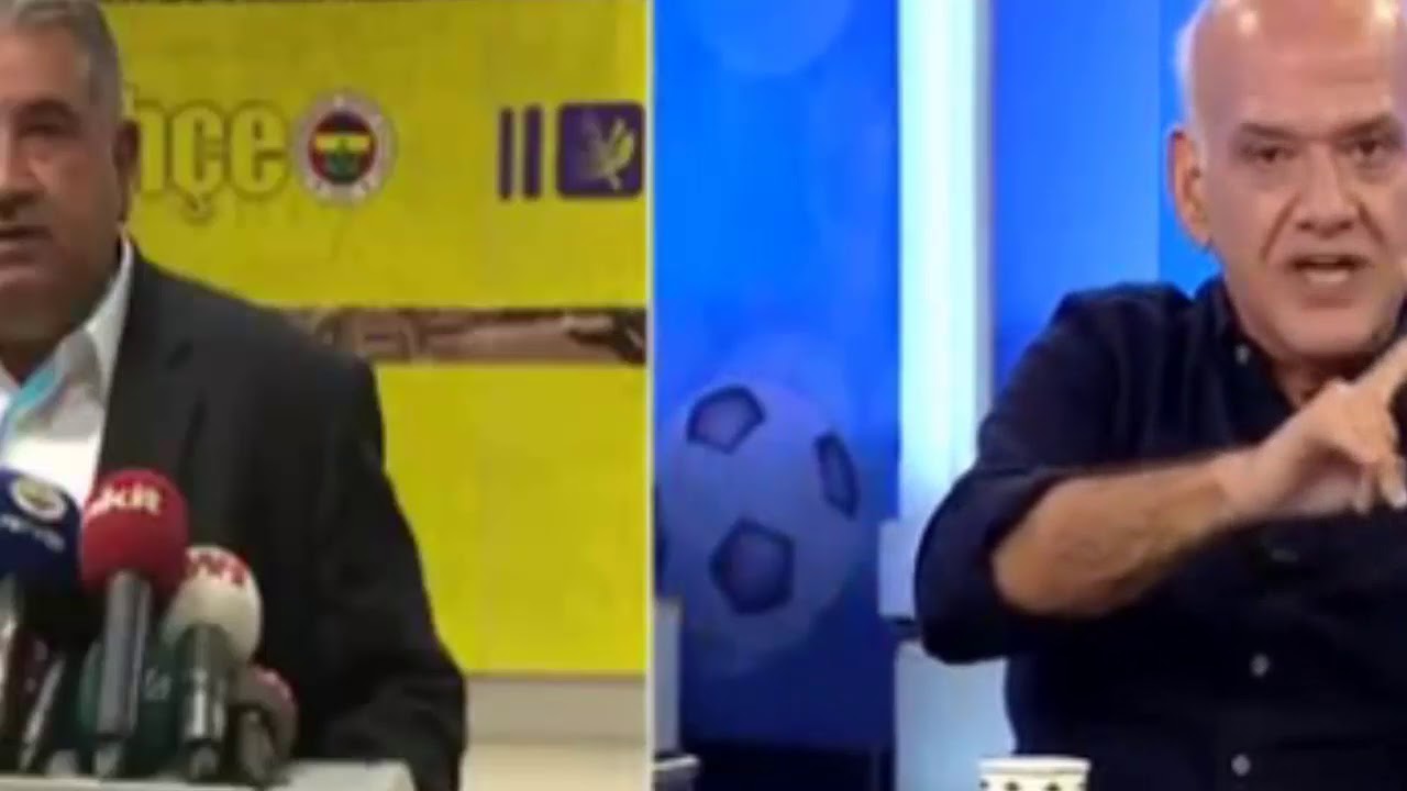 Canlı yayında Ahmet &Ccedil;akar ve Mahmut Uslu kavgası