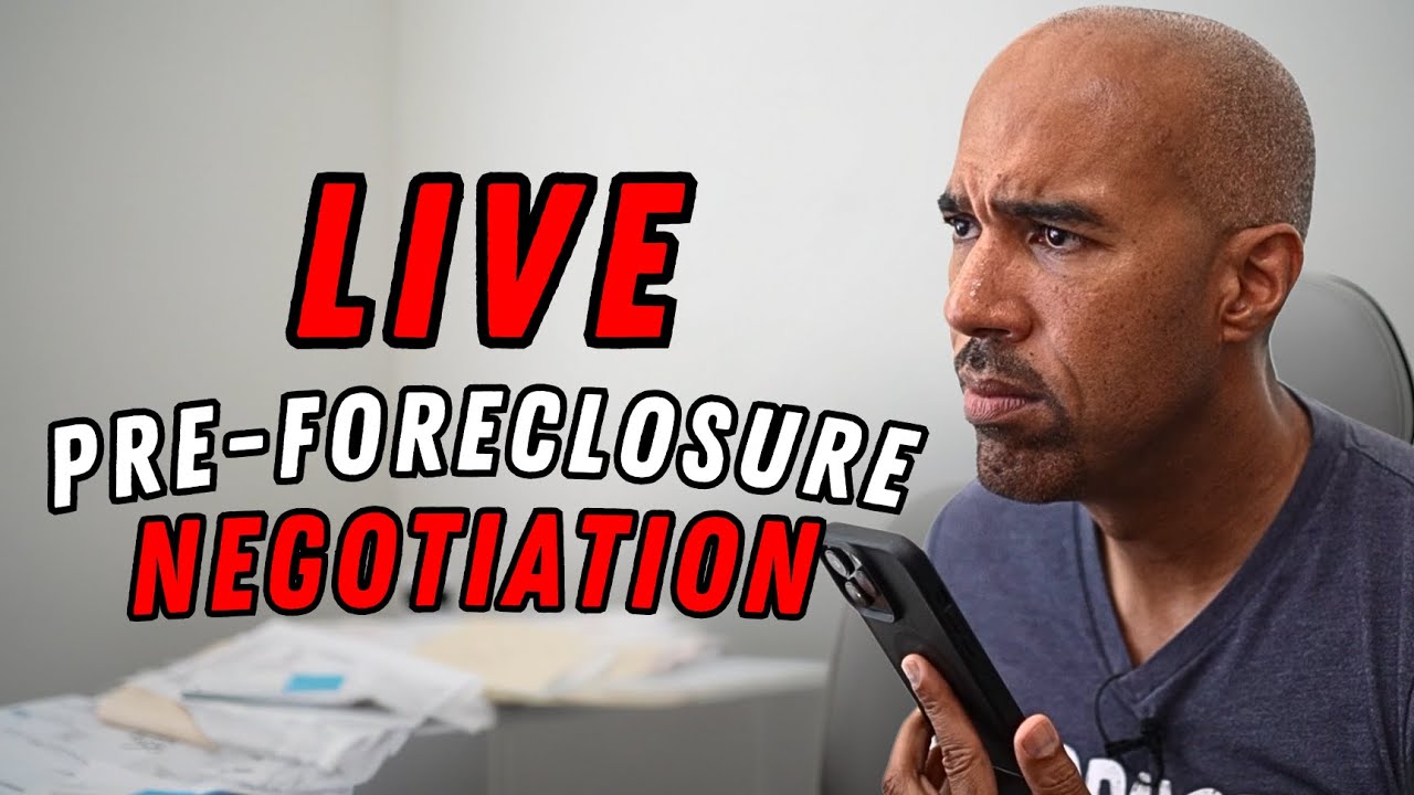 how to negotiate pre foreclosure real estate deals