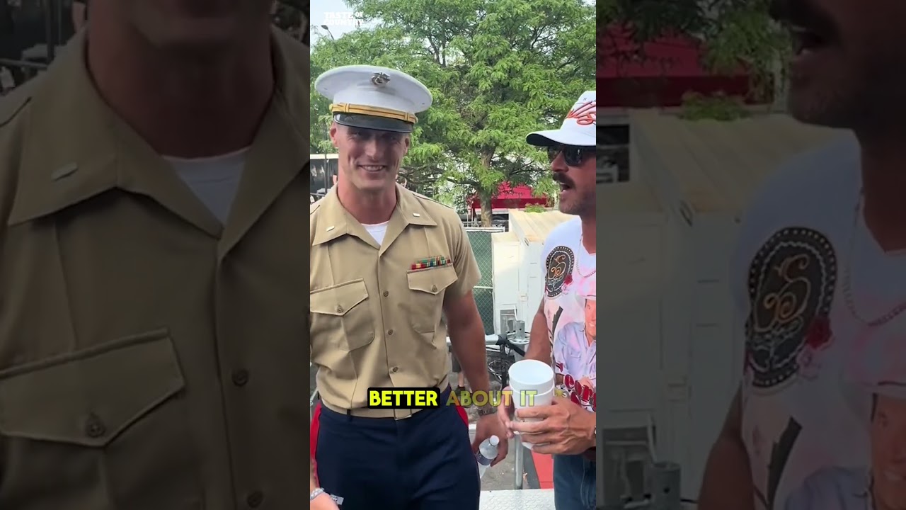 Riley Green Brings First Lieutenant On Stage For Moving Performance
