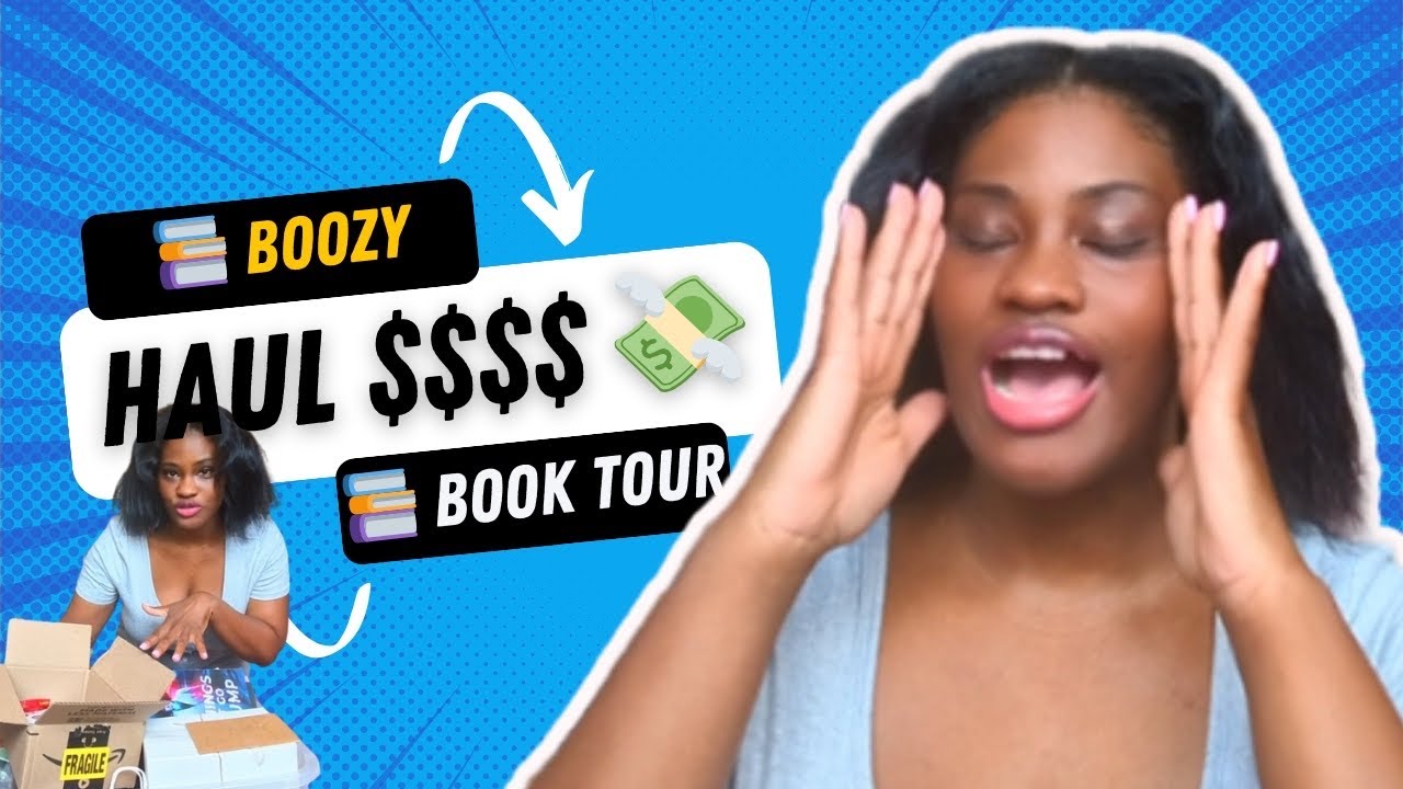 I BOUGHT SO MANY BOOKS | Boozy Book Tour 📚 Haul