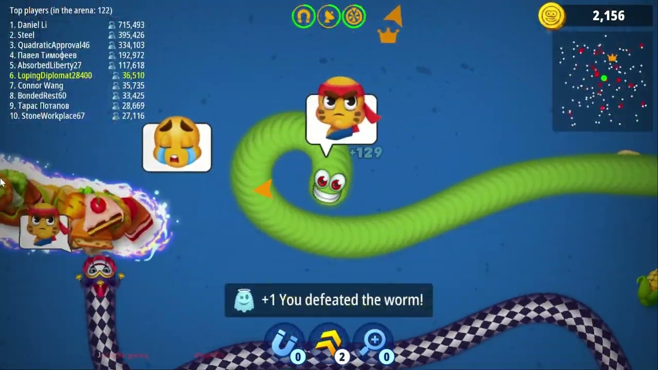 || Worms Zone ||  io ||  Hungry Snake || by prithvi raj || one million game play ||