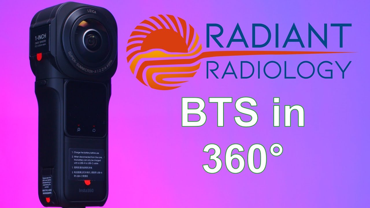BTS Filming an interview - 360 degrees