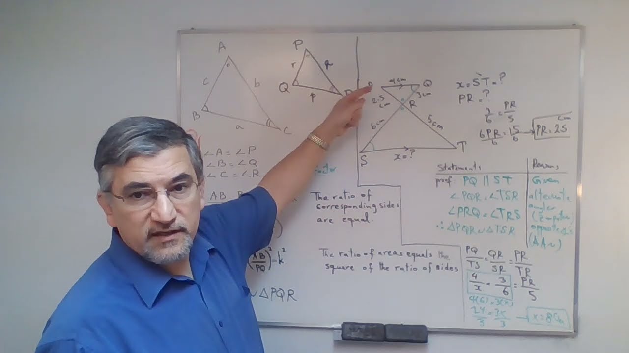 Chapter 7 - Basic Trigonometry: Triangle Similarity Part 2 | MPM2D1 - Principles of Mathematics 10