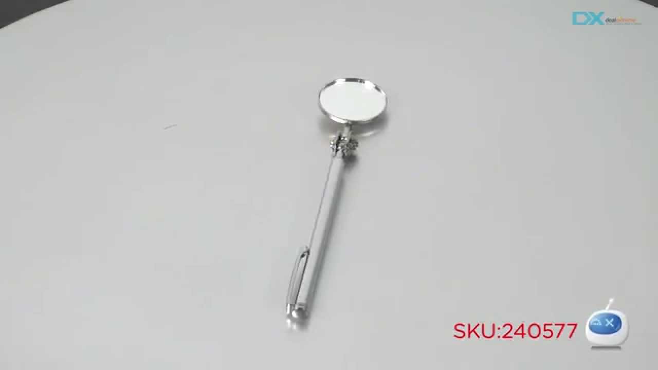 Dealextreme:Exploit 121903 Stainless steel Car Vehicle Chassis Inspection / Checking Mirror