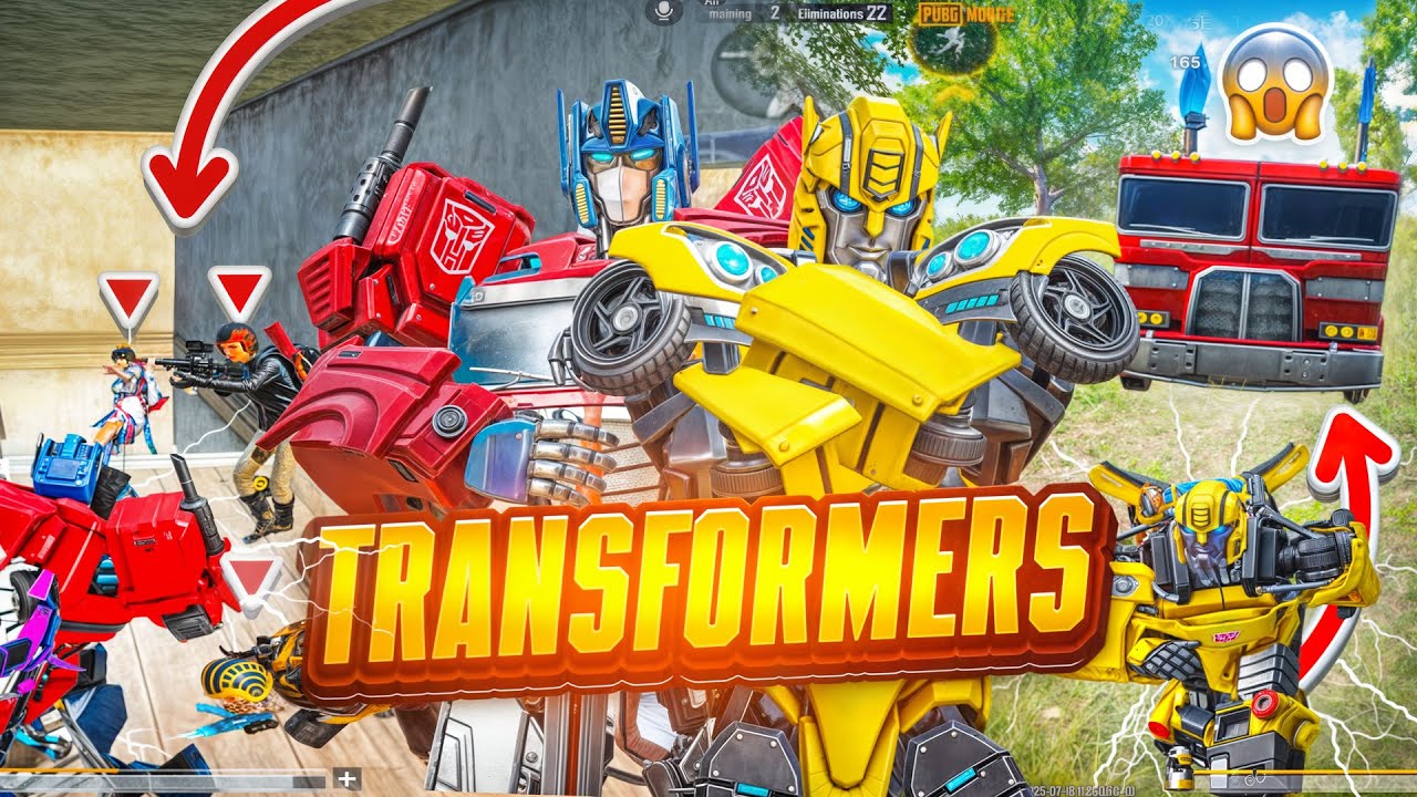 لعبت بسكنات ترانسفورمرز - القيم كله ستريم سنايب‼️TRANSFORMERS SKINS vs STREAM SNIPERS