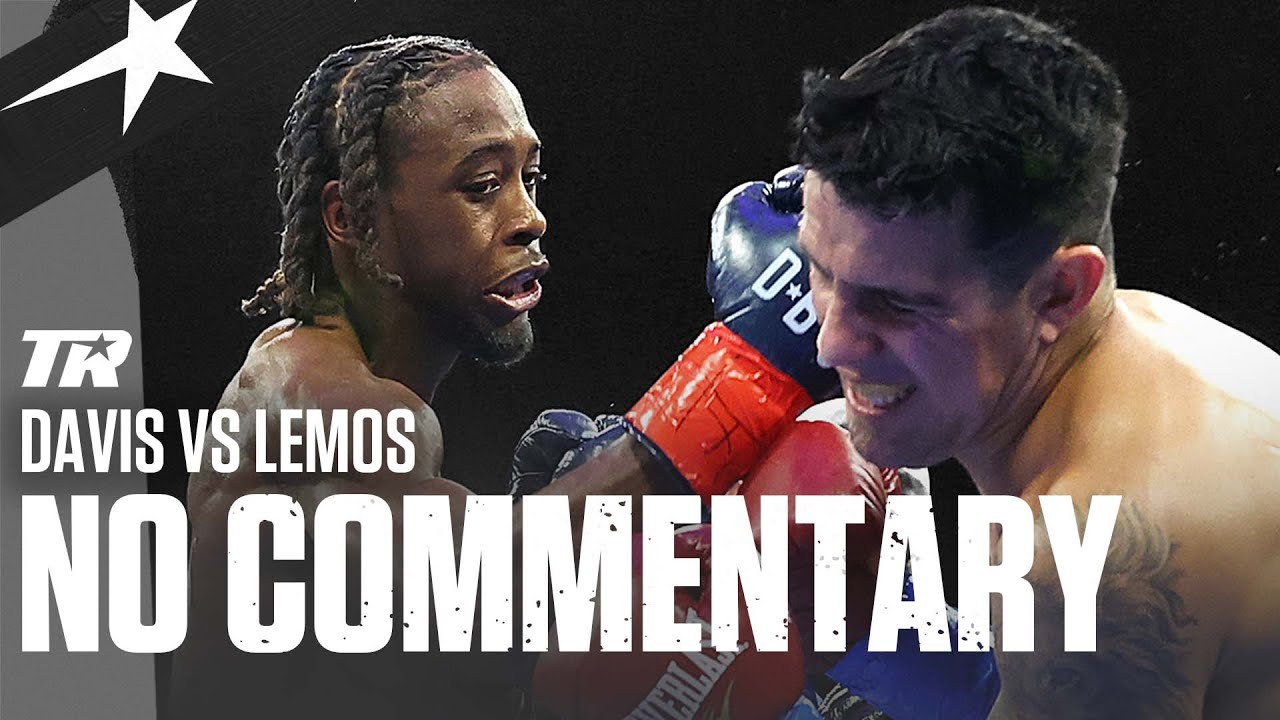 The Sounds Of Keyshawn Davis' Homecoming KO Of Gustavo Lemos | NO COMMENTARY FULL FIGHT