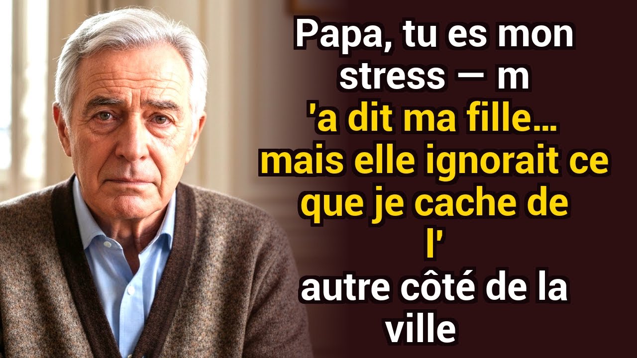 « Papa, tu es mon stress », dit ma fille… Mais elle ignorait ce que je cachais de l’autre côté de la