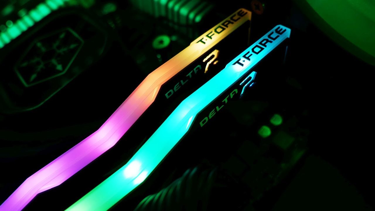 Сочная игровая оперативная память с подсветкой T-Force Delta DDR4 RGB
