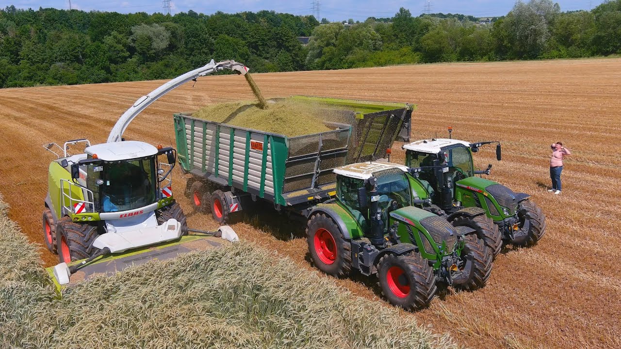 GPS Silage 2023 : Fendt 933 | Claas Jaguar 960 | LU Althausen | USA Equipment | GPS Ernte | Kaweco