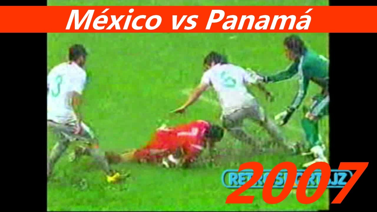 México vs Panamá - 2007 - Amistoso rumbo al Preolimpico de CONCACAF  rumbo a  Beijing 2008