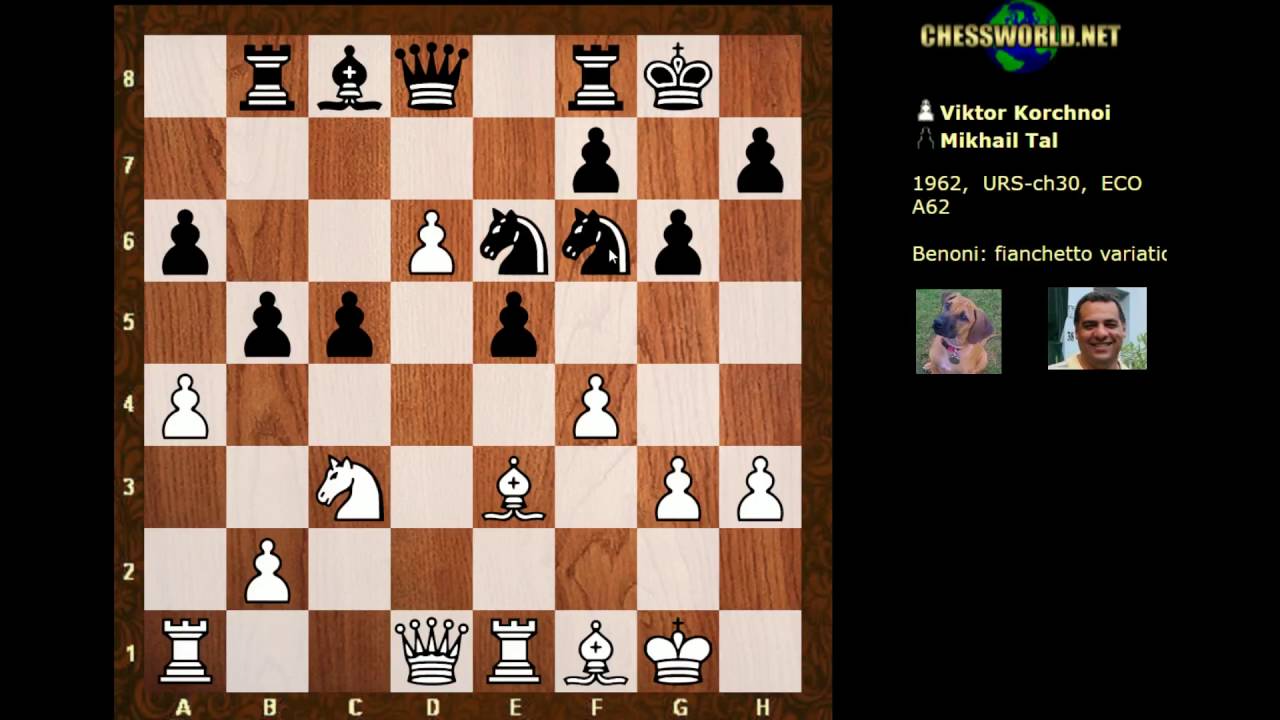 RIP Viktor Korchnoi - Game vs Mikhail Tal :  USSR Championship (1962)