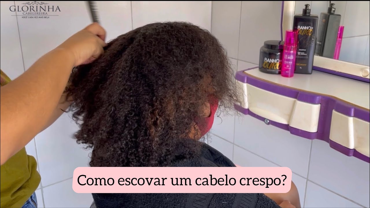 COMO FAZER UMA ESCOVA PERFEITA EM UM CABELO MUITO CACHEADO - TRATAMENTO CERTO PARA CADA CABELO