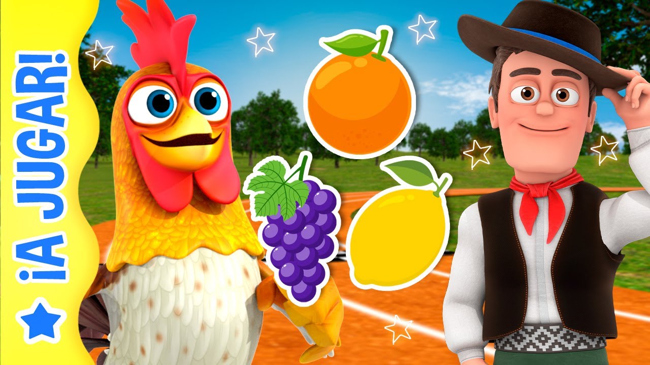 🍐 APRENDEMOS las FRUTAS y COLORES con BARTOLITO 🍎 CARRERAS #2 🏃🏽 LA GRANJA DE ZENON 👨🏻‍🌾 A JUGAR 🥳