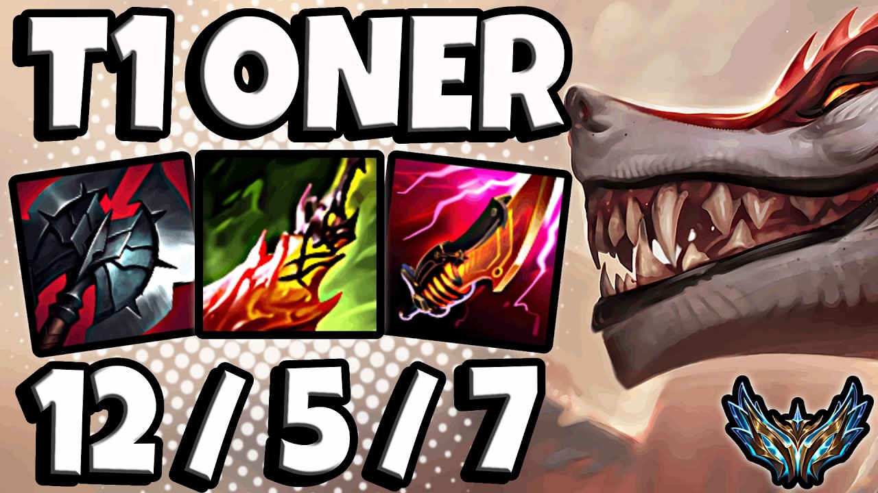 T1 Oner Naafiri vs Hecarim [ Jungle ] Korea Challenger 2316 LP | Patch 26.12