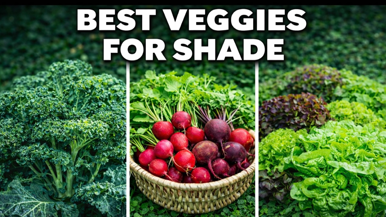 Top 15 Shade Loving Vegetables - The Best Veggies To Grow In Shade