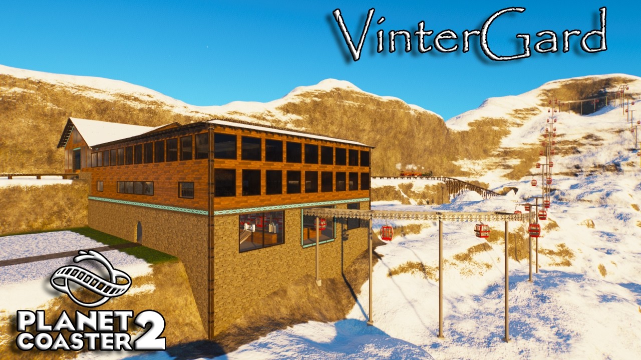 I Built the Highest Mountain in The Park | VinterGard Ep.10