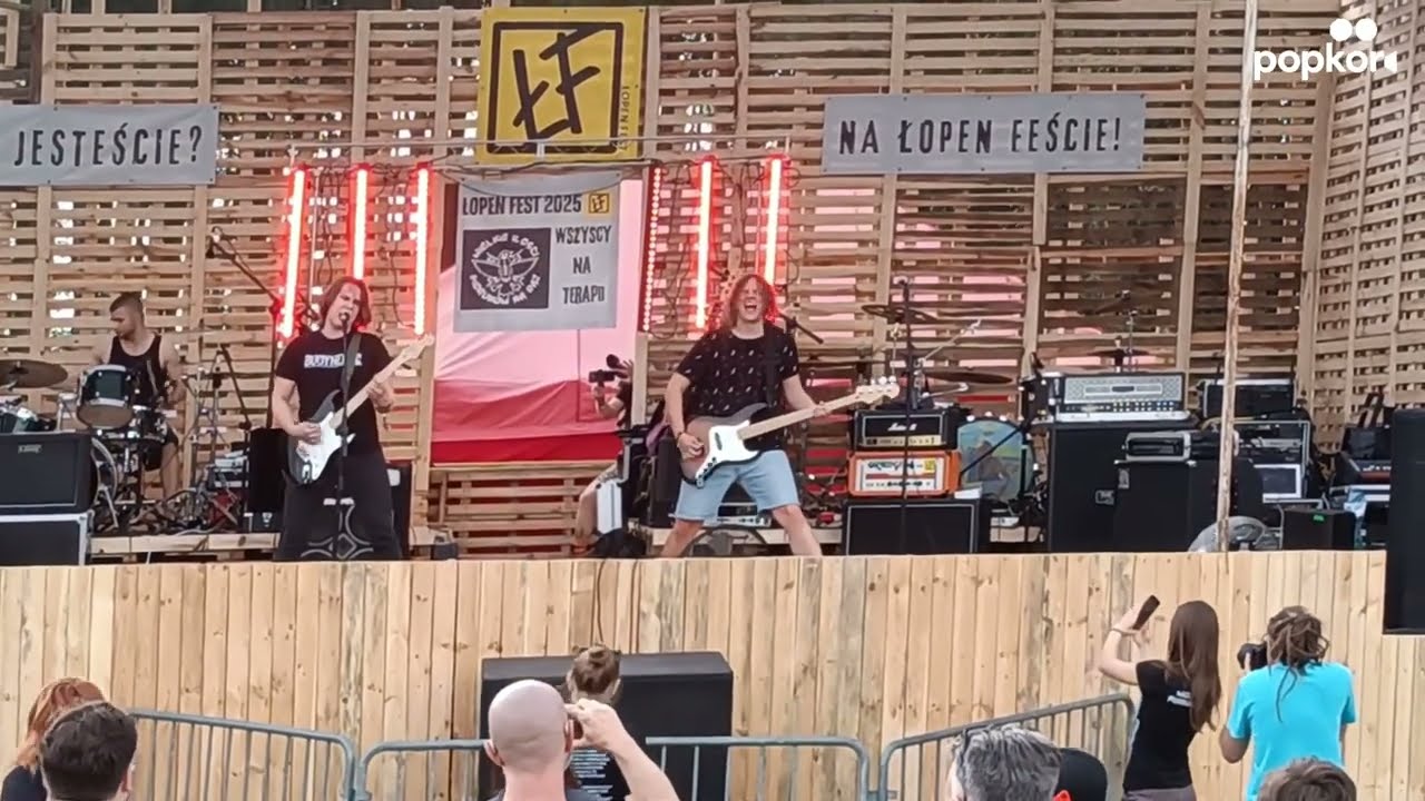 WIELKIE ILOŚCI PIORUN&Oacute;W NA RAZ cały koncert  (+ oficjalne rozpoczęcie festiwalu ŁOPEN FEST 2025)