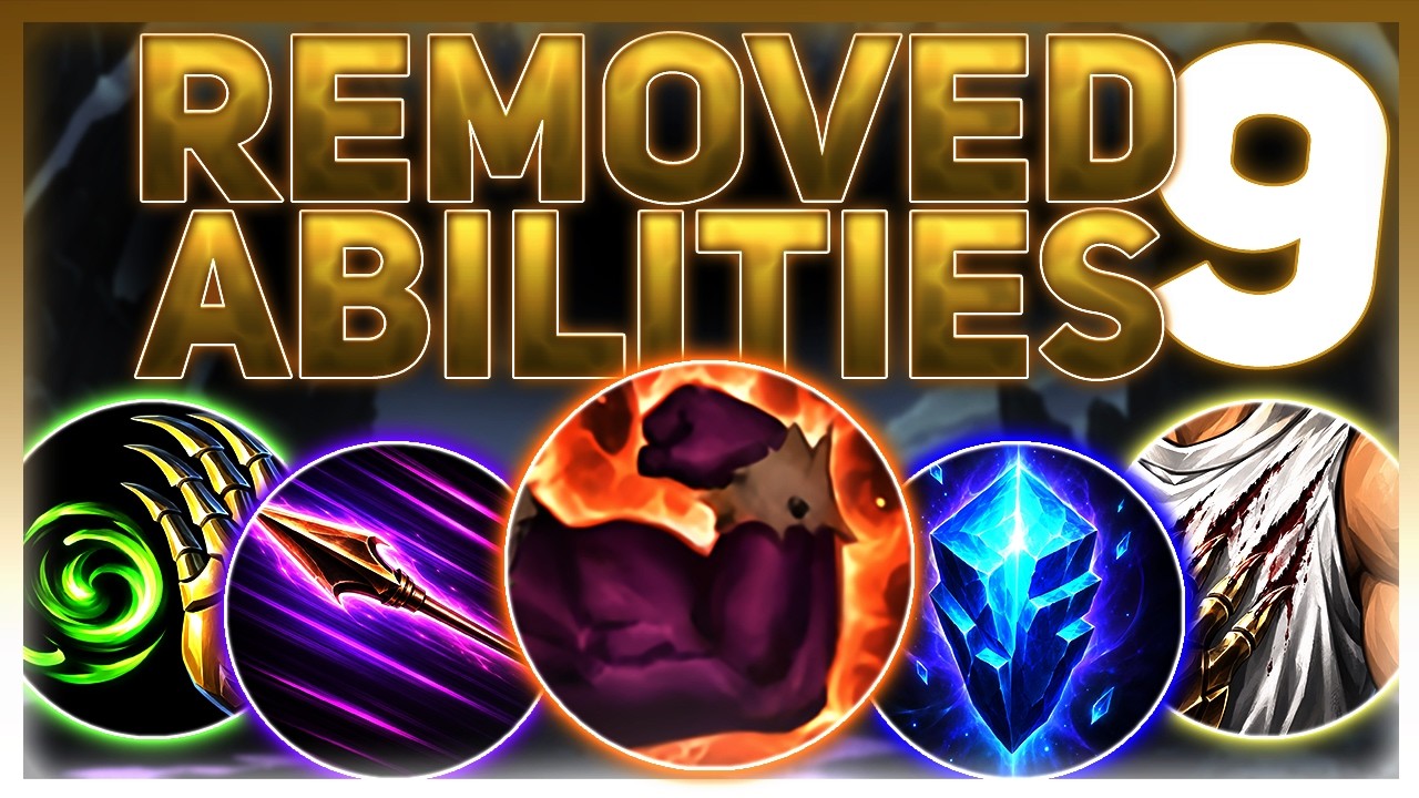 Abilities That Were DELETED From League Of Legends (9)